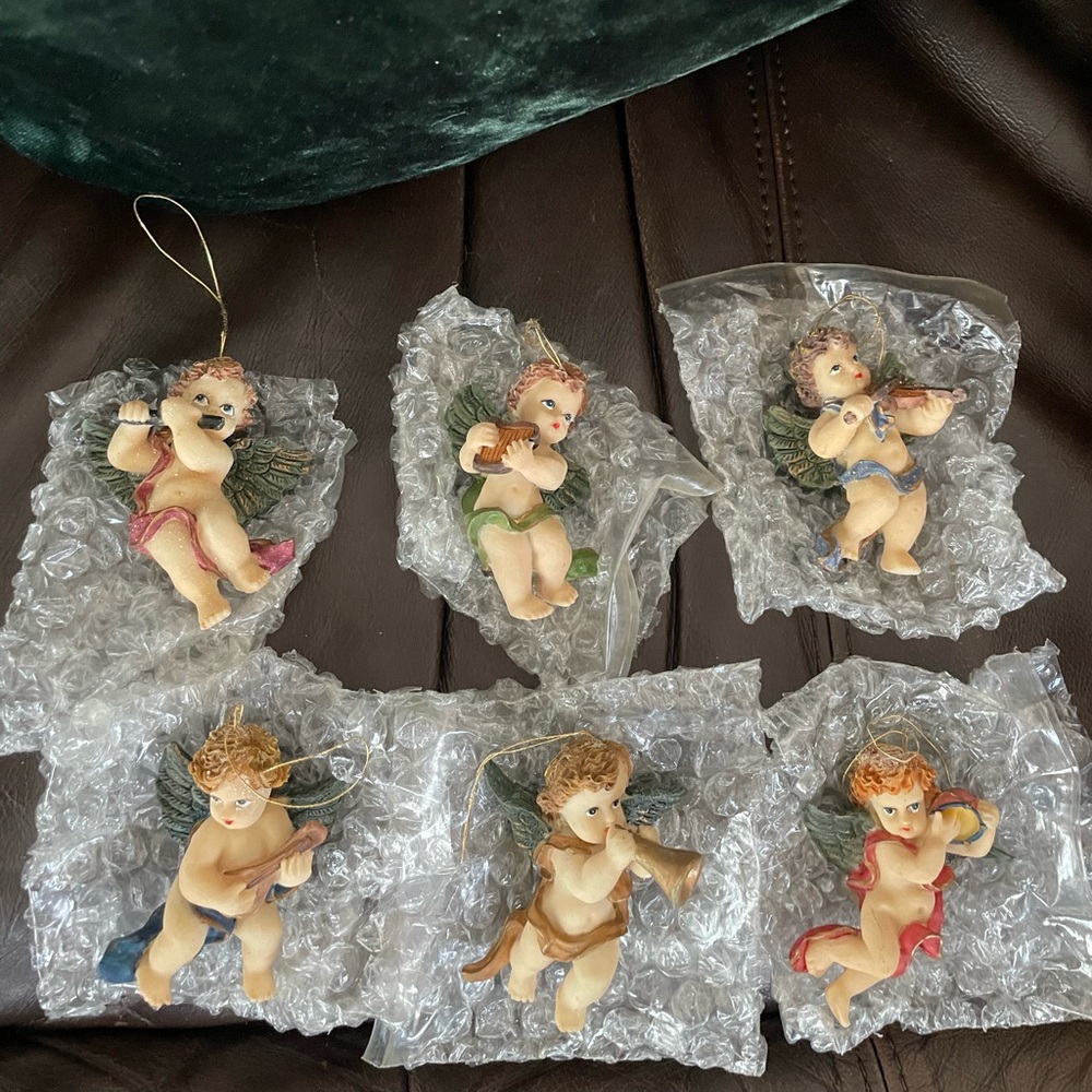 Cherubim Christmas ornaments